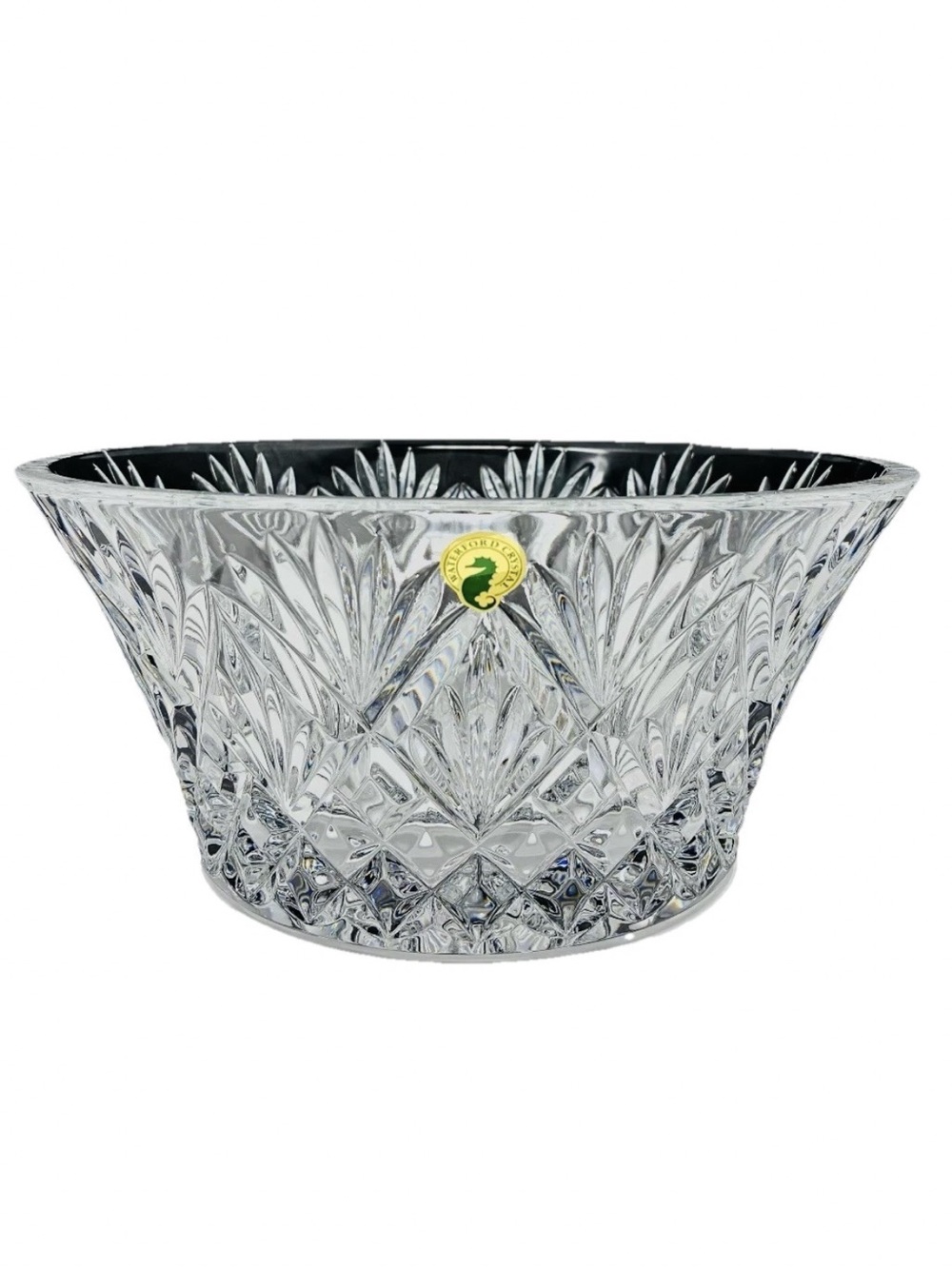 Waterford Crystal Cassidy 10in Lead Crystal Bowl - Clear NIB